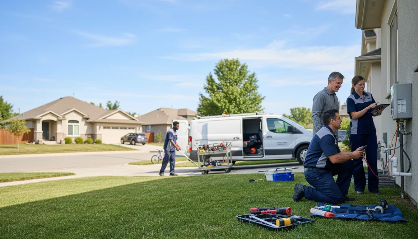 Tankless water heater service in Duncansville, PA